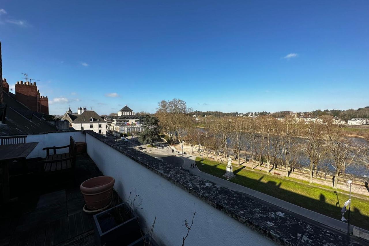 Beautiful Apartment With Terrace - Loire View Tours Eksteriør billede